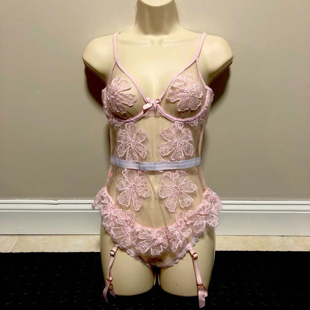 Agent Provocateur Pink Lace Bra Intimates